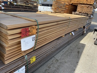 Ca. 120x Douglas Wisselsponning/Halfhoutsrabat, 18x190mm, lengte 400cm
